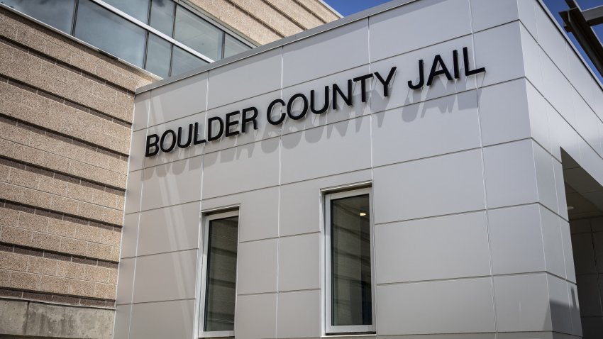View of the outside of Boulder County jail on June 5, 2025